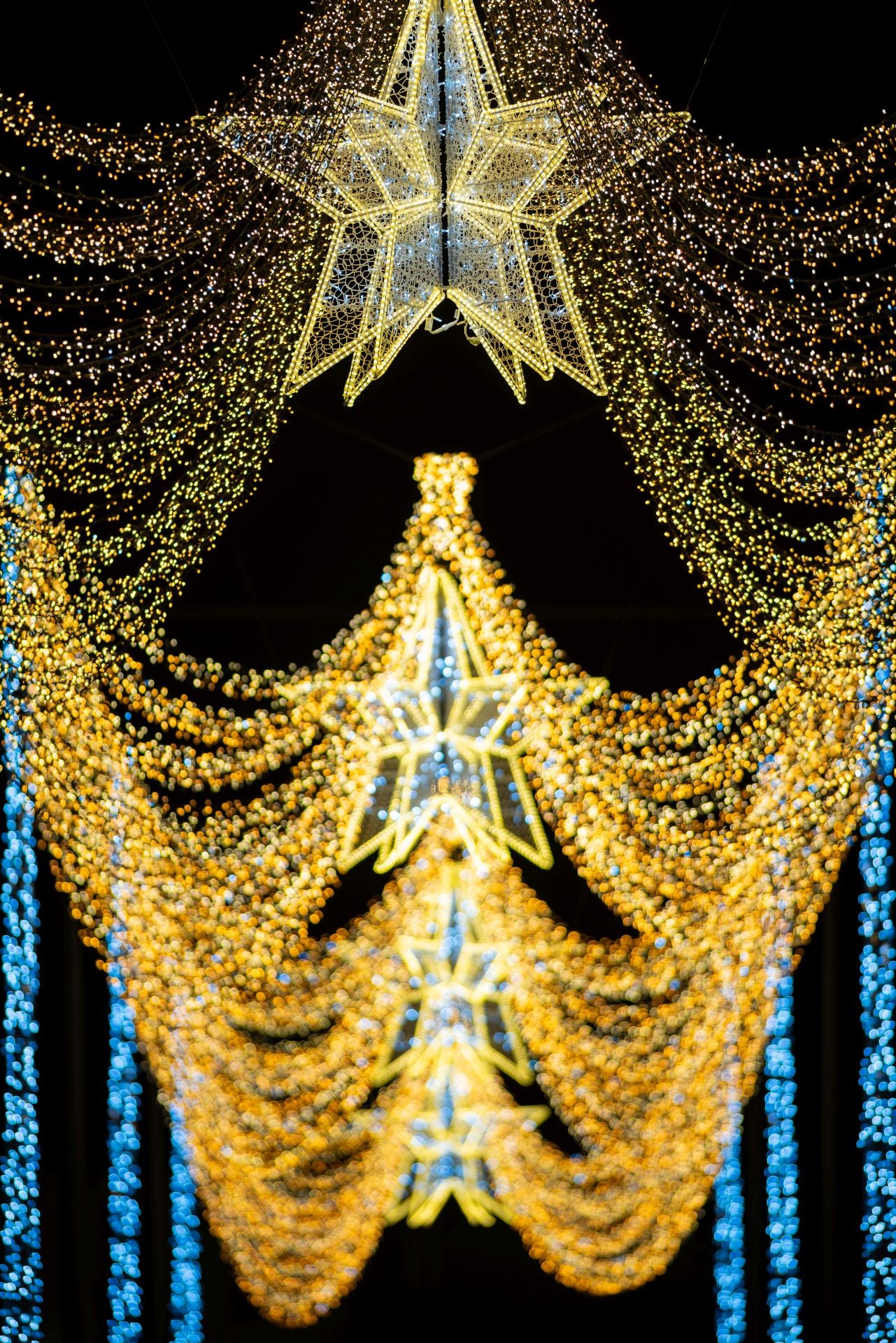 Las mejores imágenes de las luces de Navidad de Ponferrada