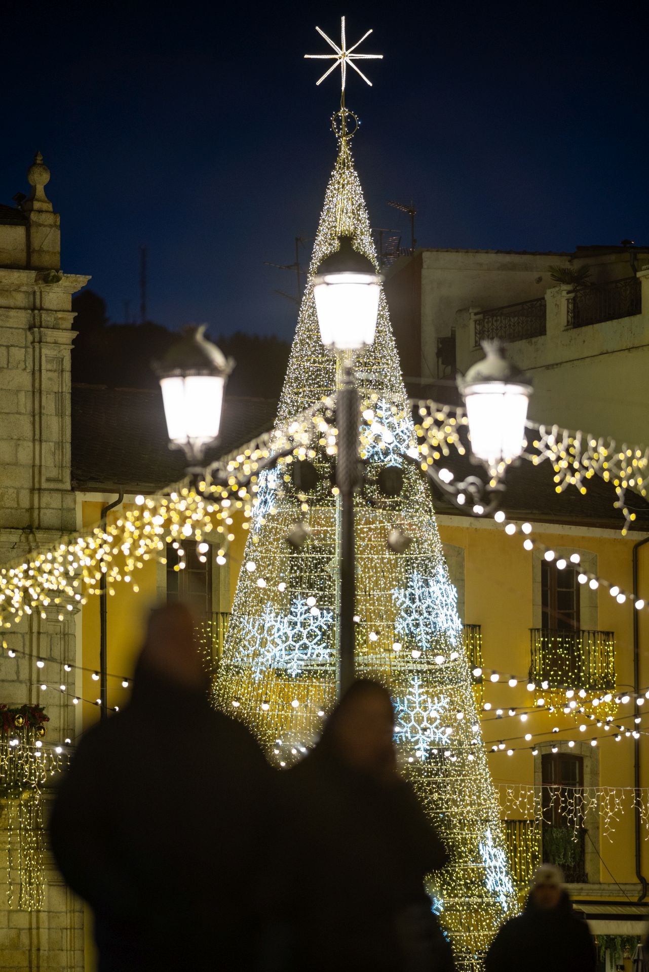 Las mejores imágenes de las luces de Navidad de Ponferrada