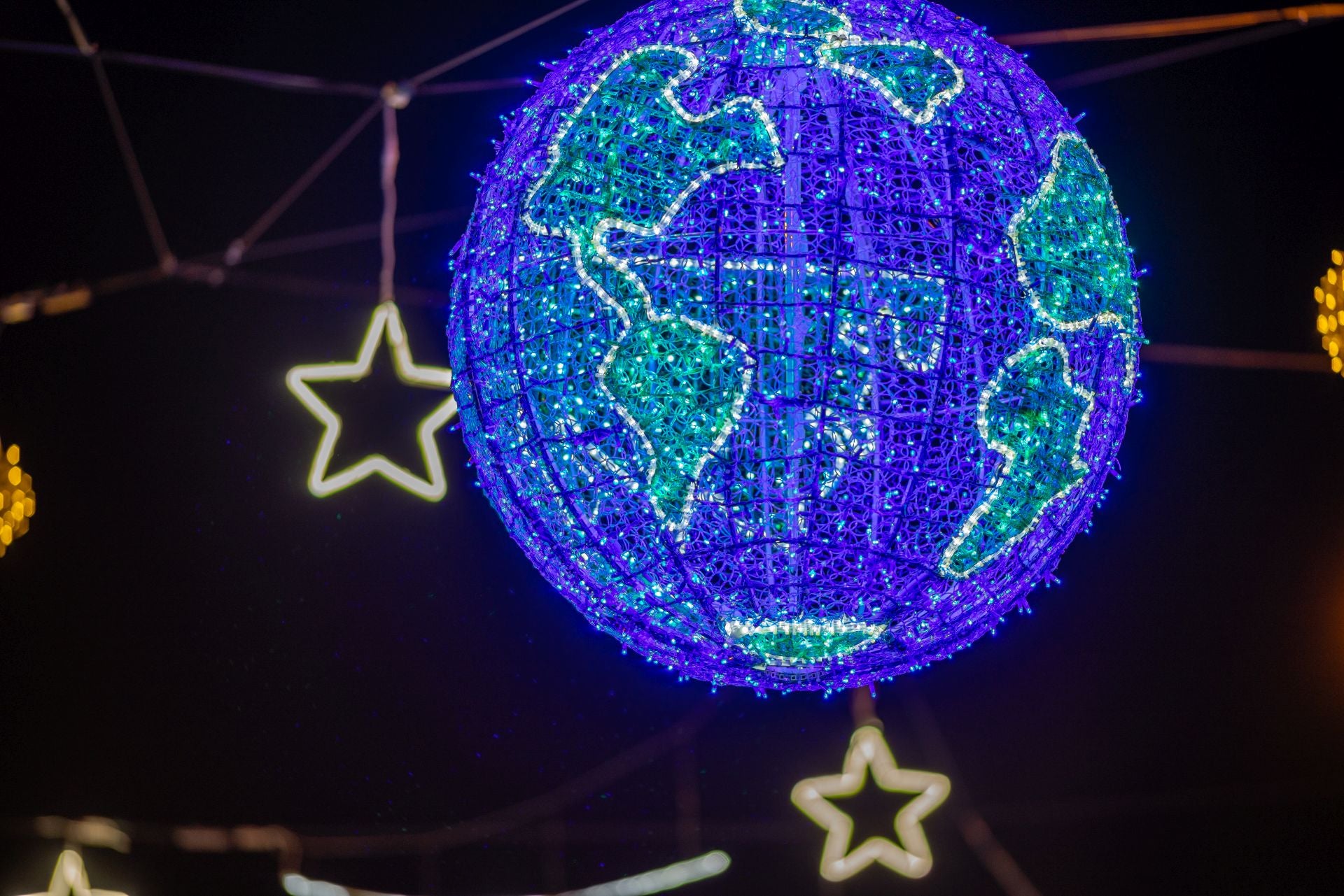 Las mejores imágenes de las luces de Navidad de Ponferrada