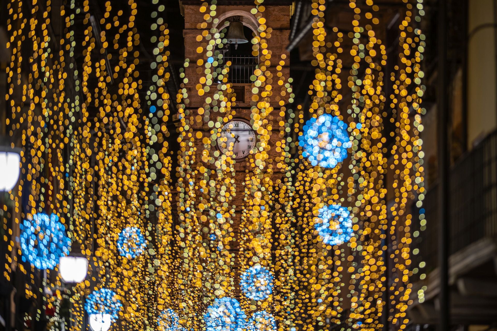 Las mejores imágenes de las luces de Navidad de Ponferrada