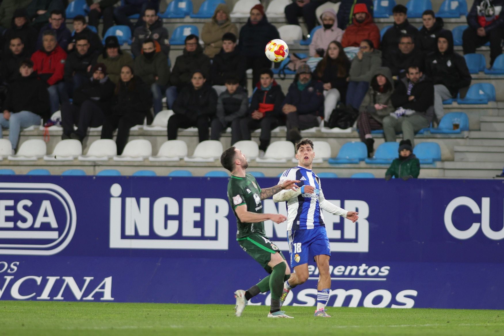 Las imágenes del partido Ponferradina - Racing de Santander