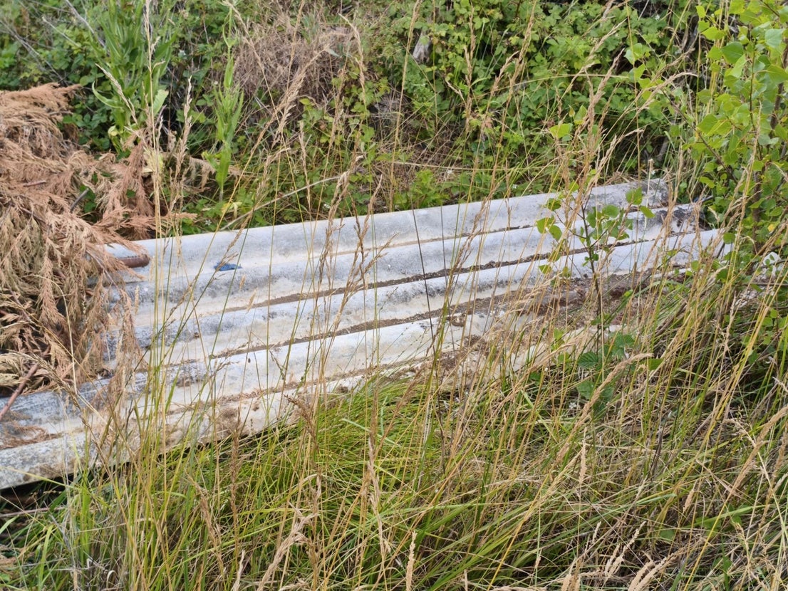 Residuos abandonados en Narayola