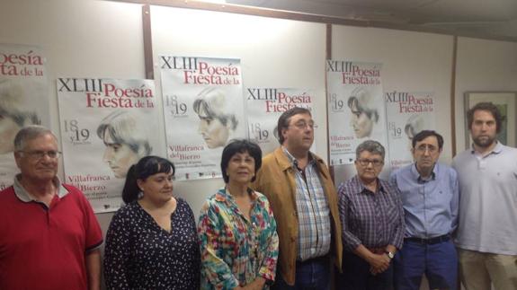 Imagen de la presentación de la Fiesta de la Poesía de Villafranca.