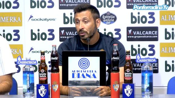 Manolo Herrero, técnico de la Ponferradina.