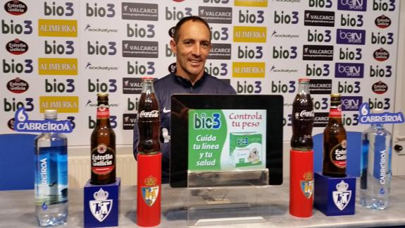 Pedro Munitis, entrenador de la Ponferradina.