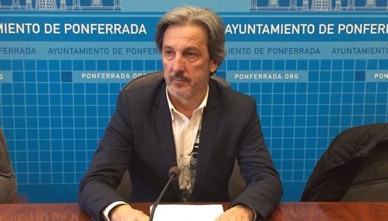 El concejal de Bienestar Social de Ponferrada, Pedro Muñoz.