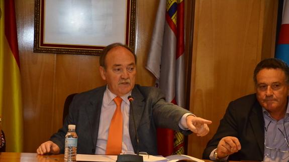 El alcalde de Bembibre, Manuel Otero.