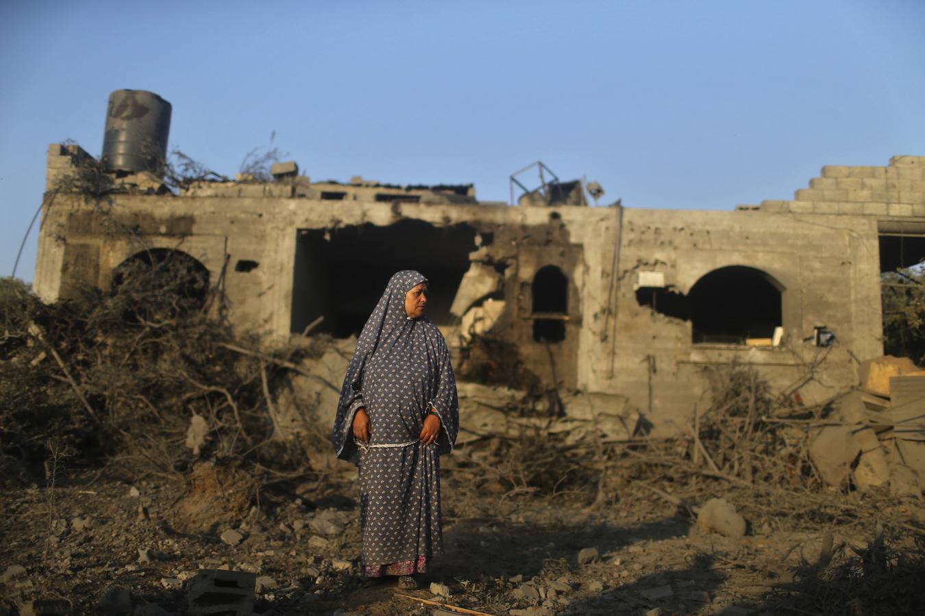 Destrucción y desolación en Gaza