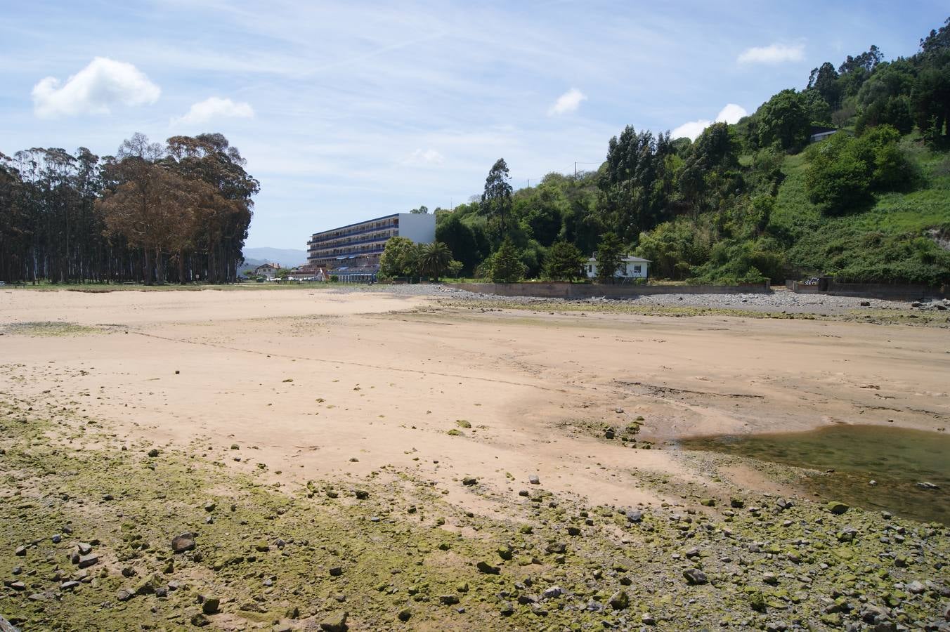 Playa de El Puntal en Villaviciosa