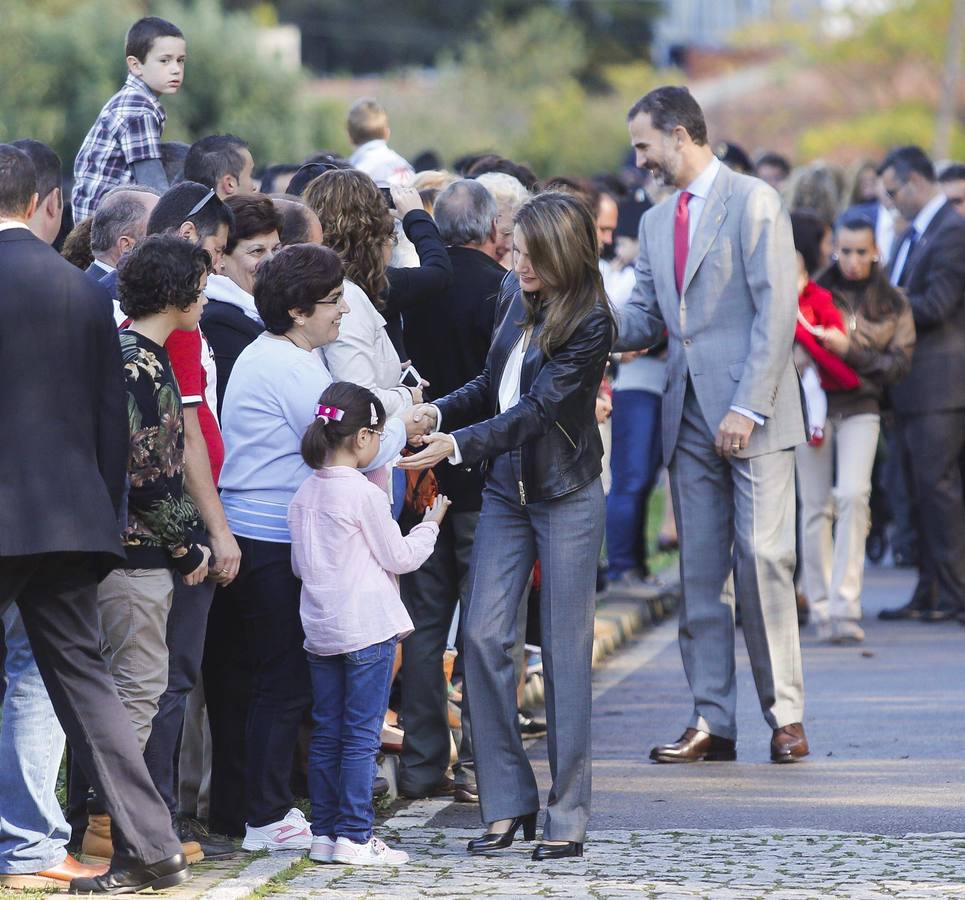 Don Felipe y Doña Letizia en Asturias