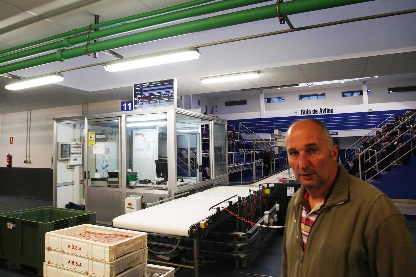 La rula de Avilés subasta 7.400 kilos de bonito