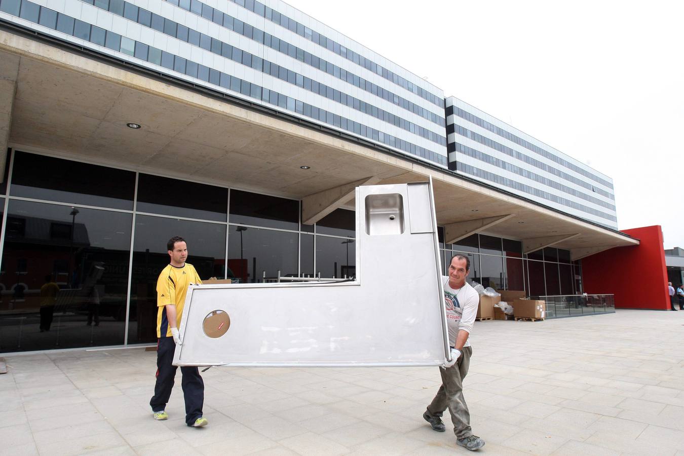 El nuevo HUCA cobra vida