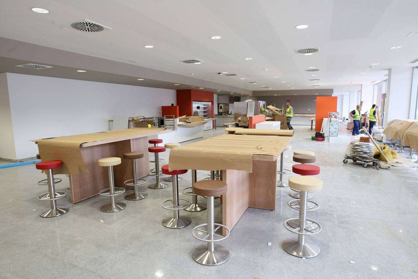 El nuevo HUCA cobra vida