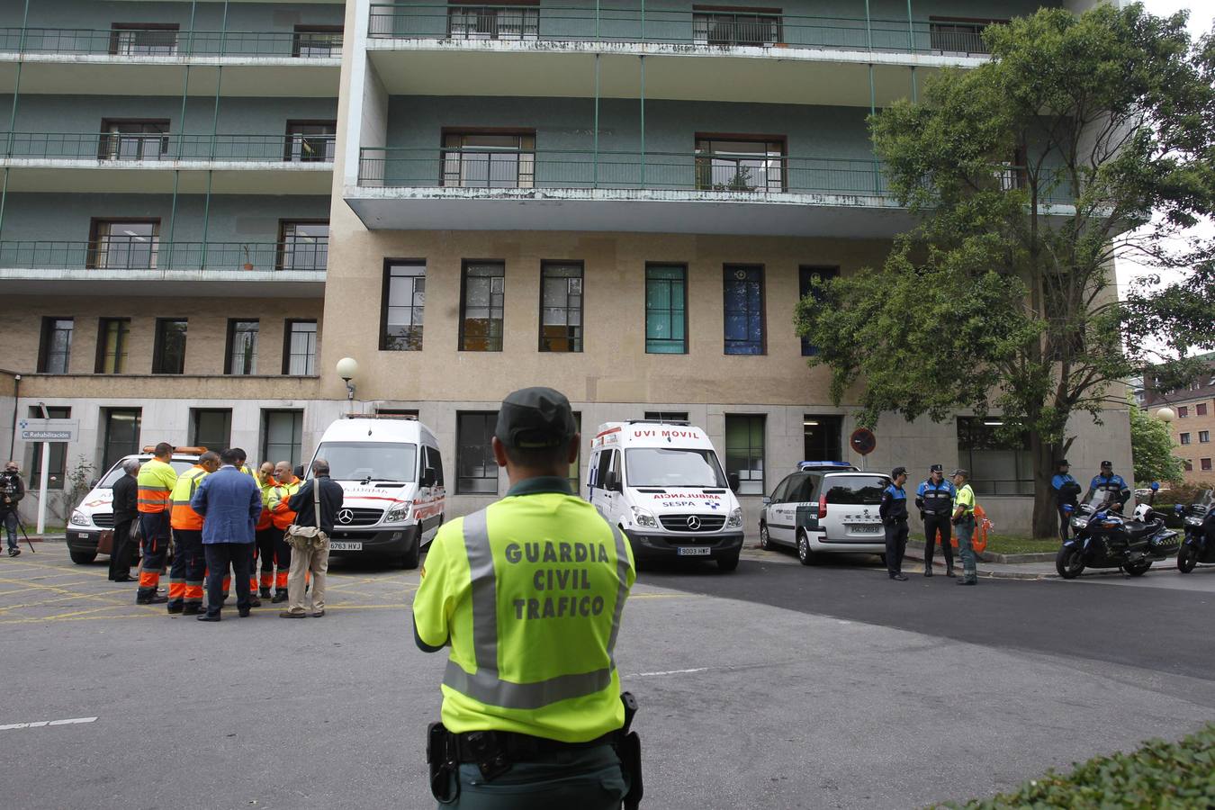 Un simulacro para el HUCA