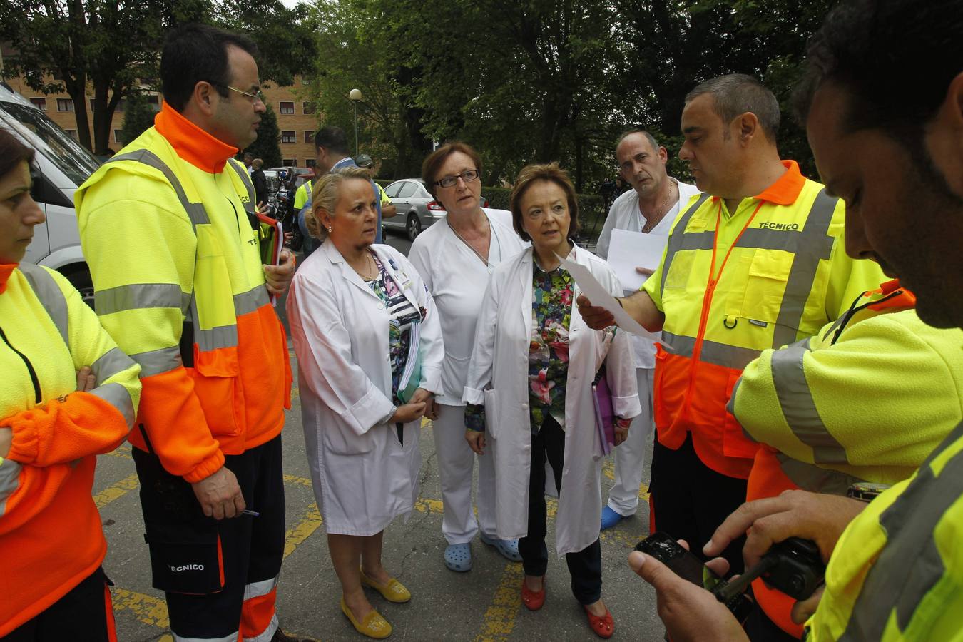 Un simulacro para el HUCA