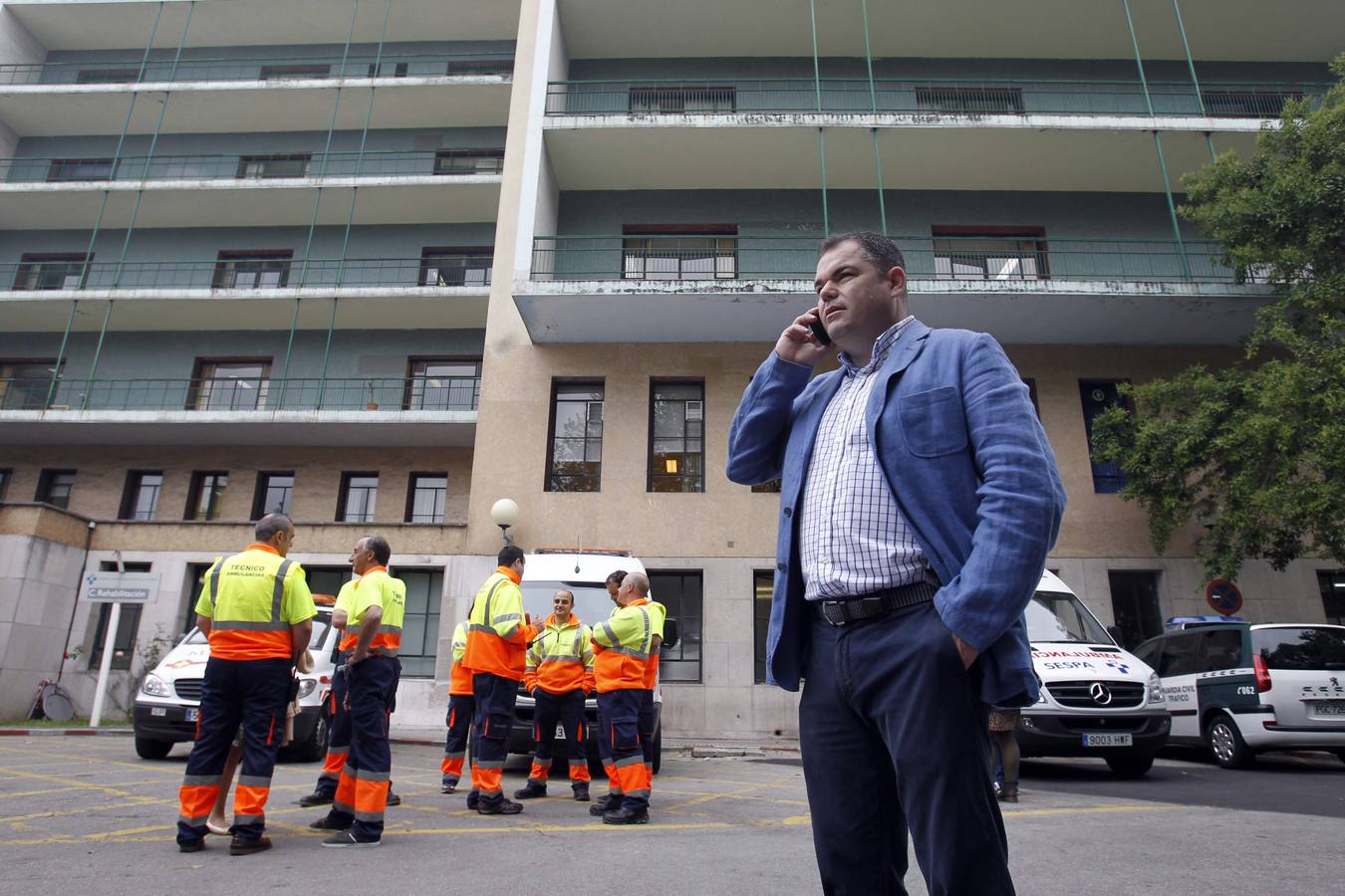 Un simulacro para el HUCA