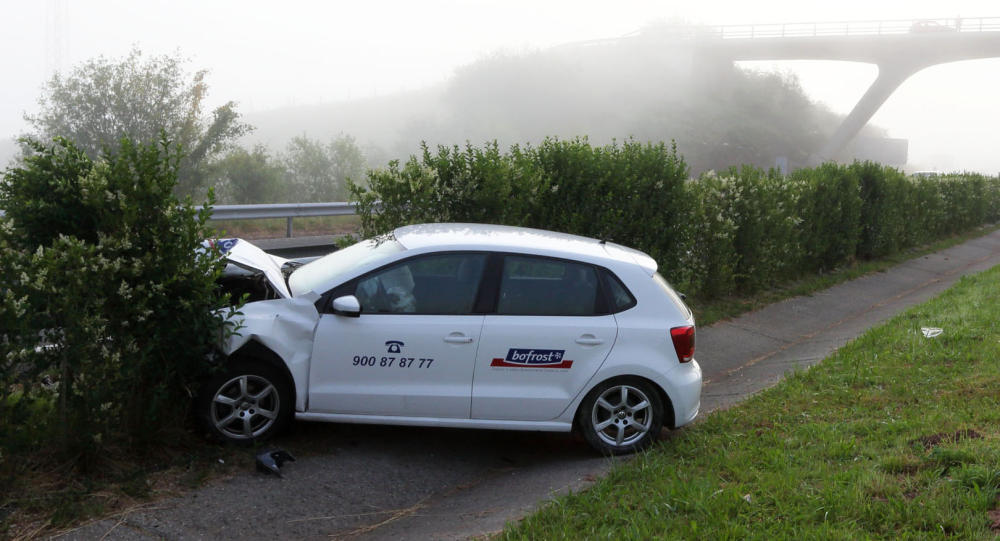 Dos gijoneses muertos en un accidente multiple en Cabezón de la Sal