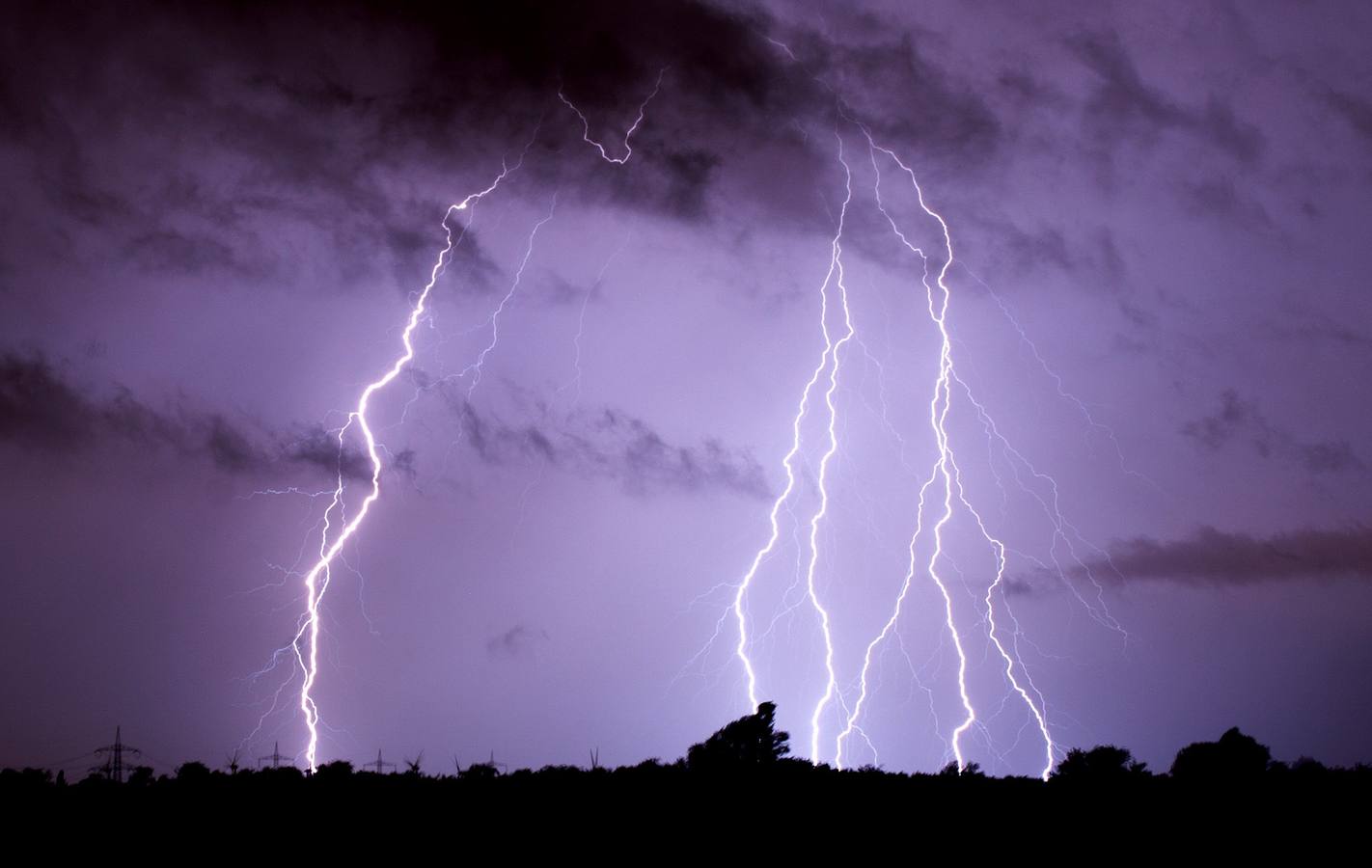 Tormenta en Alemania.