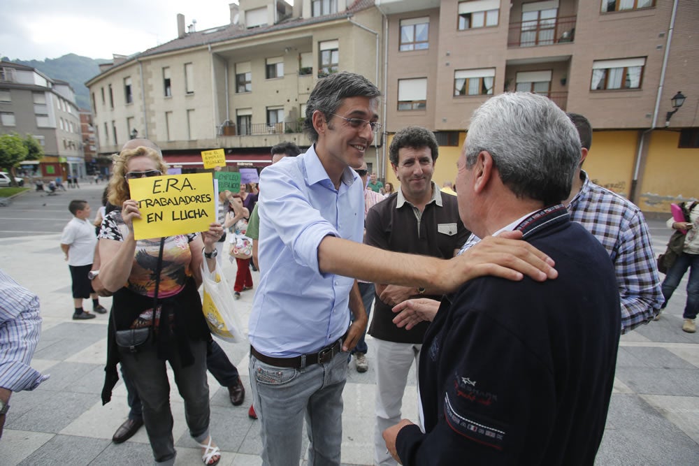 Eduardo Madina visita Asturias