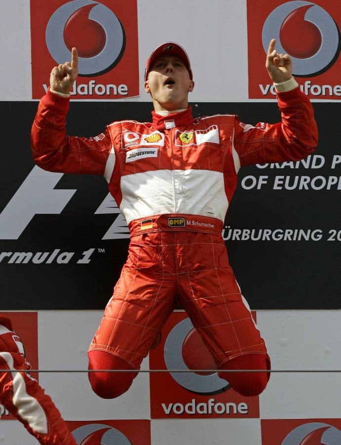 Michael Schumacher, una carrera en la Fórmula 1 en imágenes