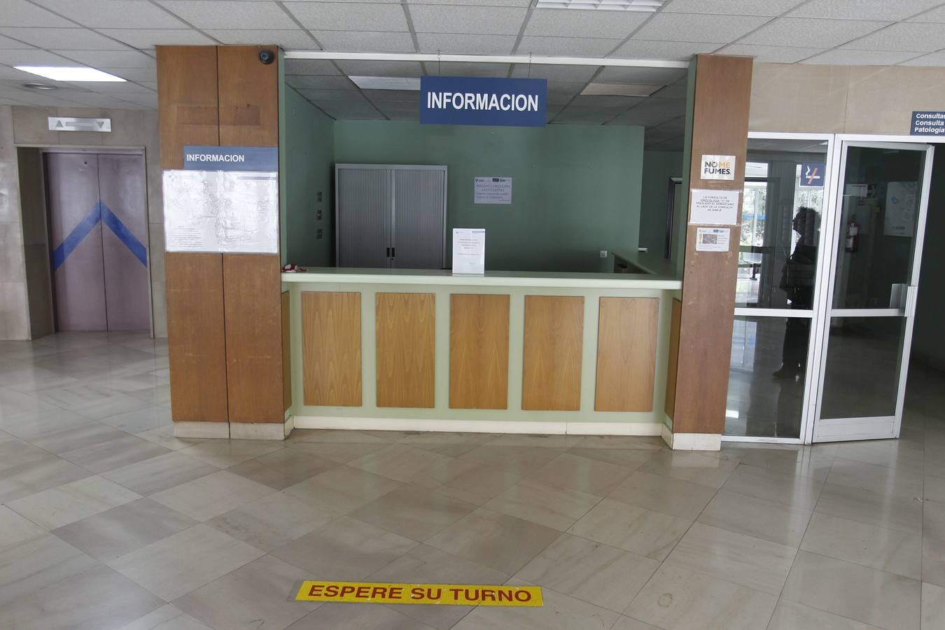 Un recorrido por el viejo HUCA vacío