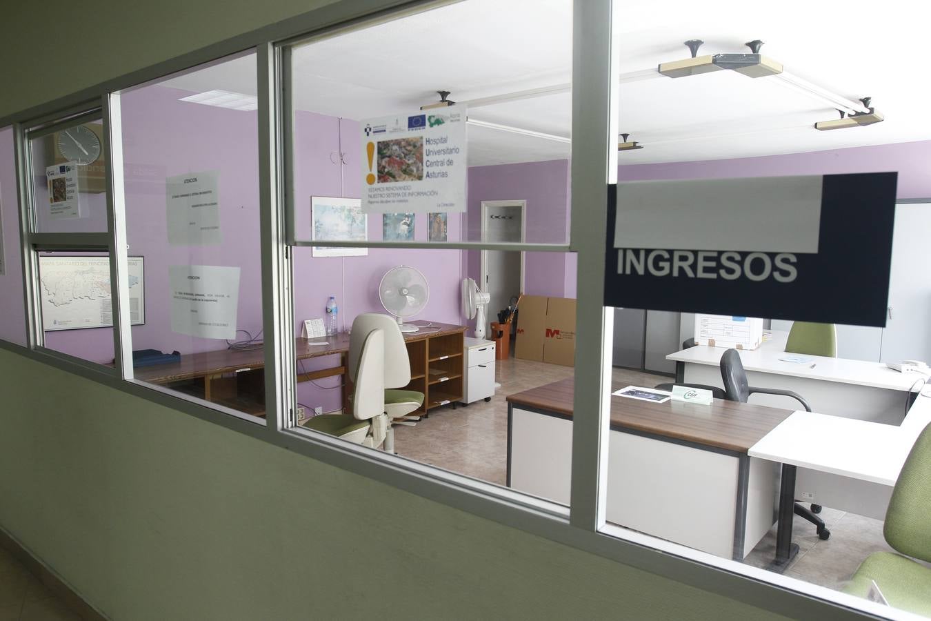 Un recorrido por el viejo HUCA vacío