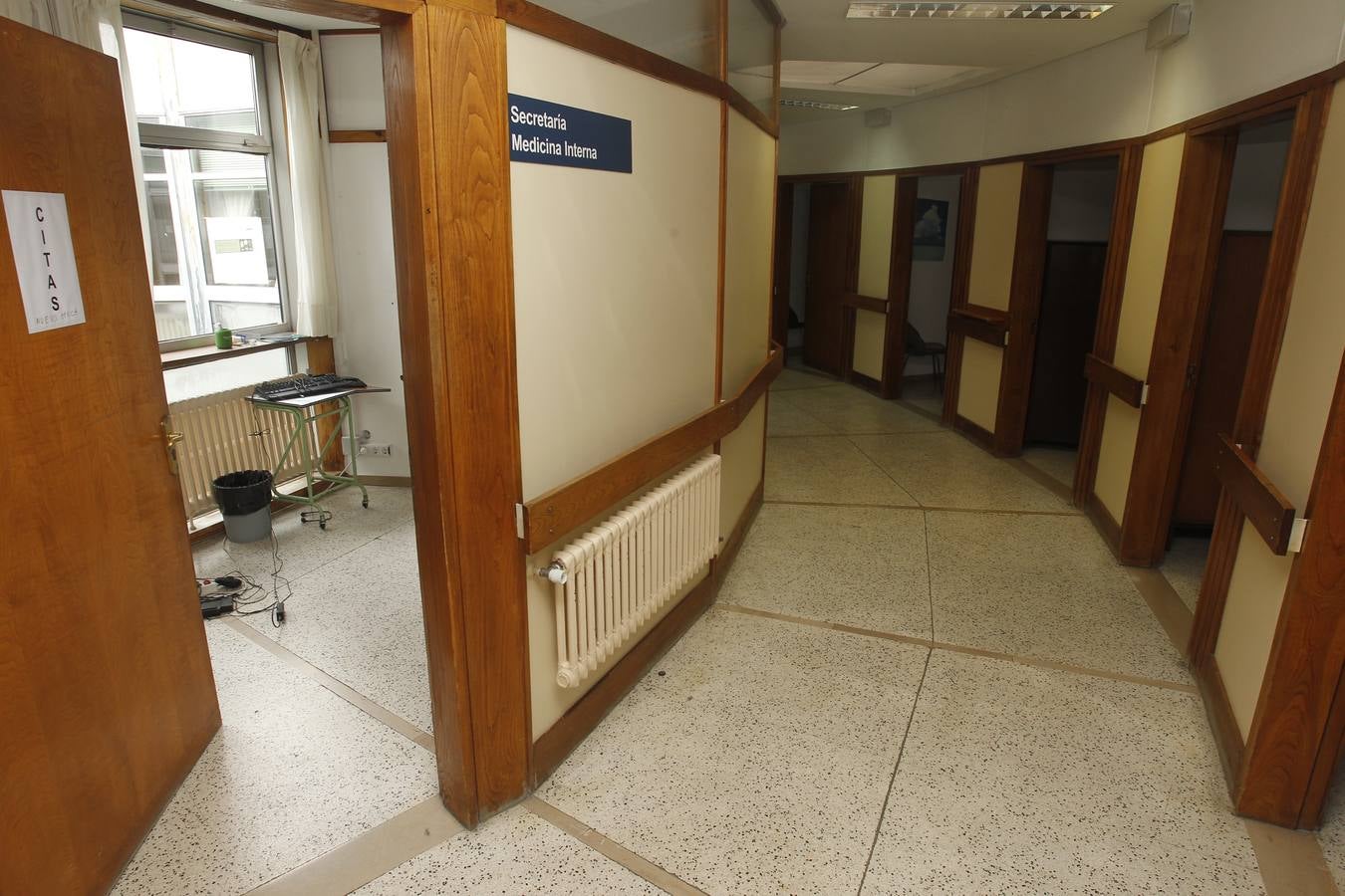 Un recorrido por el viejo HUCA vacío