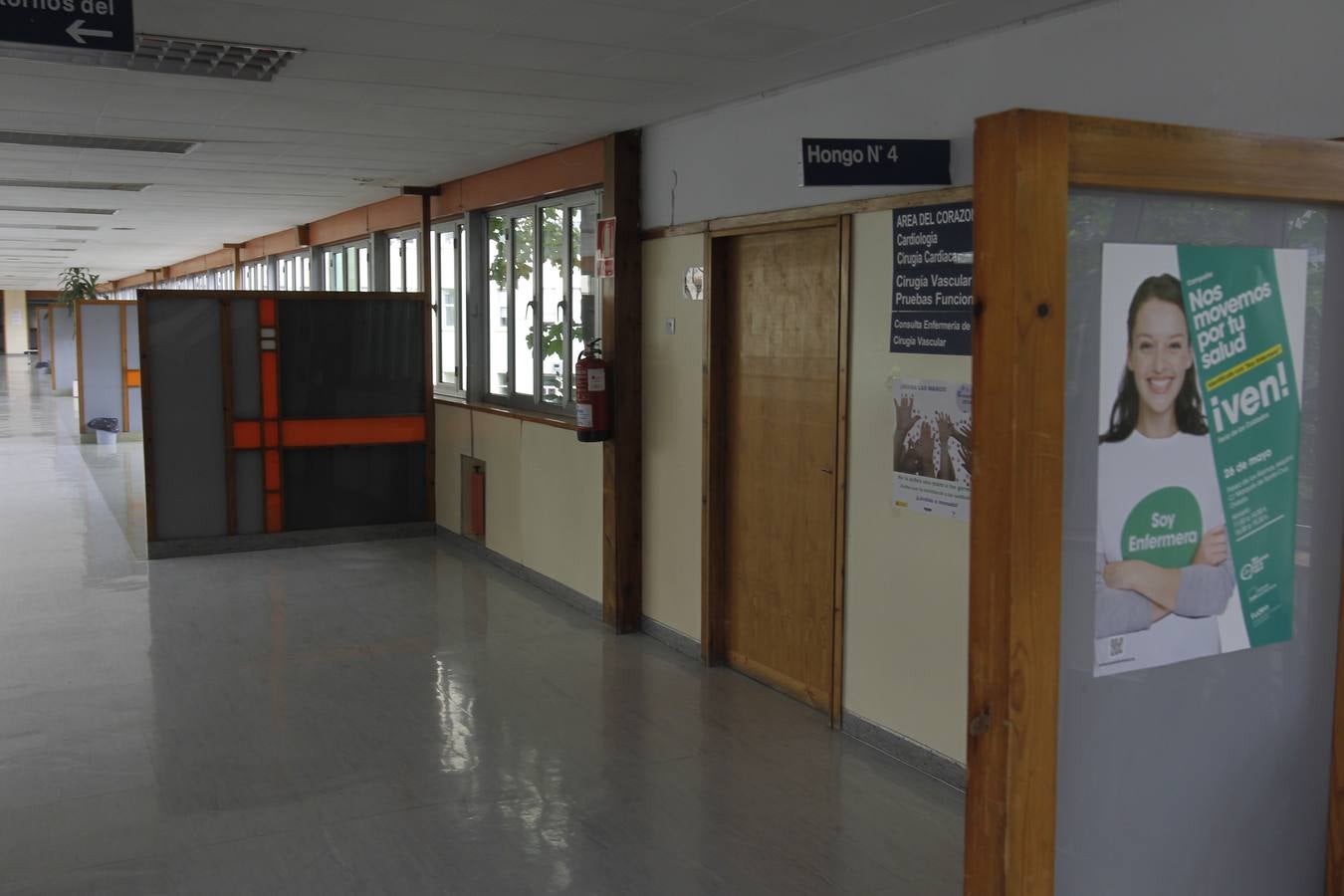 Un recorrido por el viejo HUCA vacío