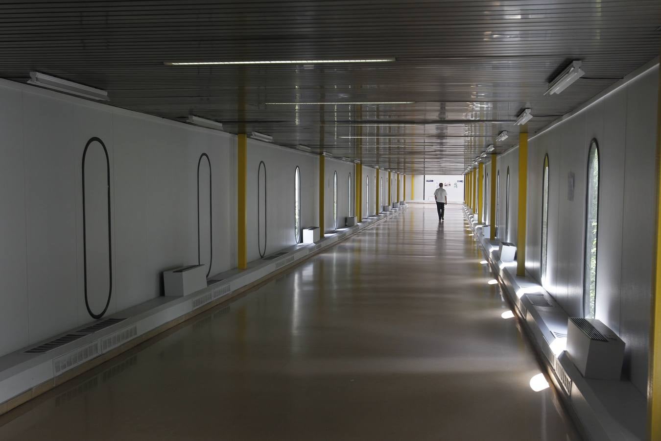 Un recorrido por el viejo HUCA vacío