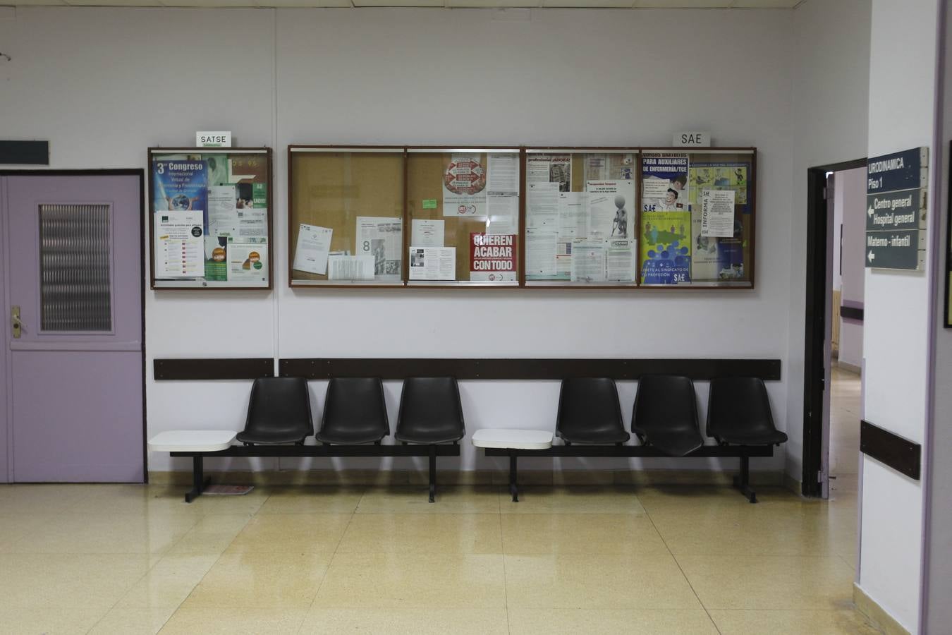 Un recorrido por el viejo HUCA vacío