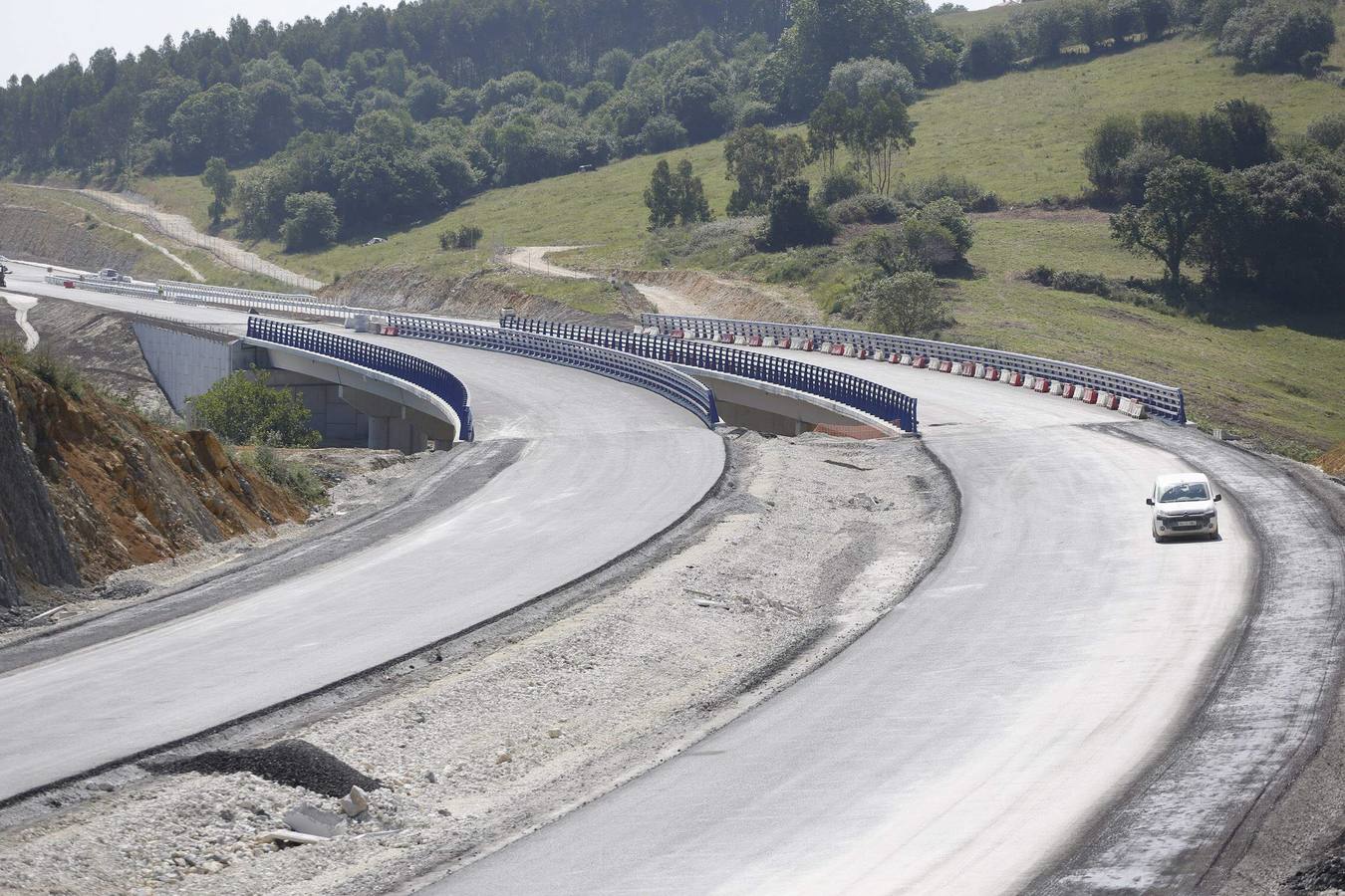 Estado de las obras de la autovía del Cantábrico