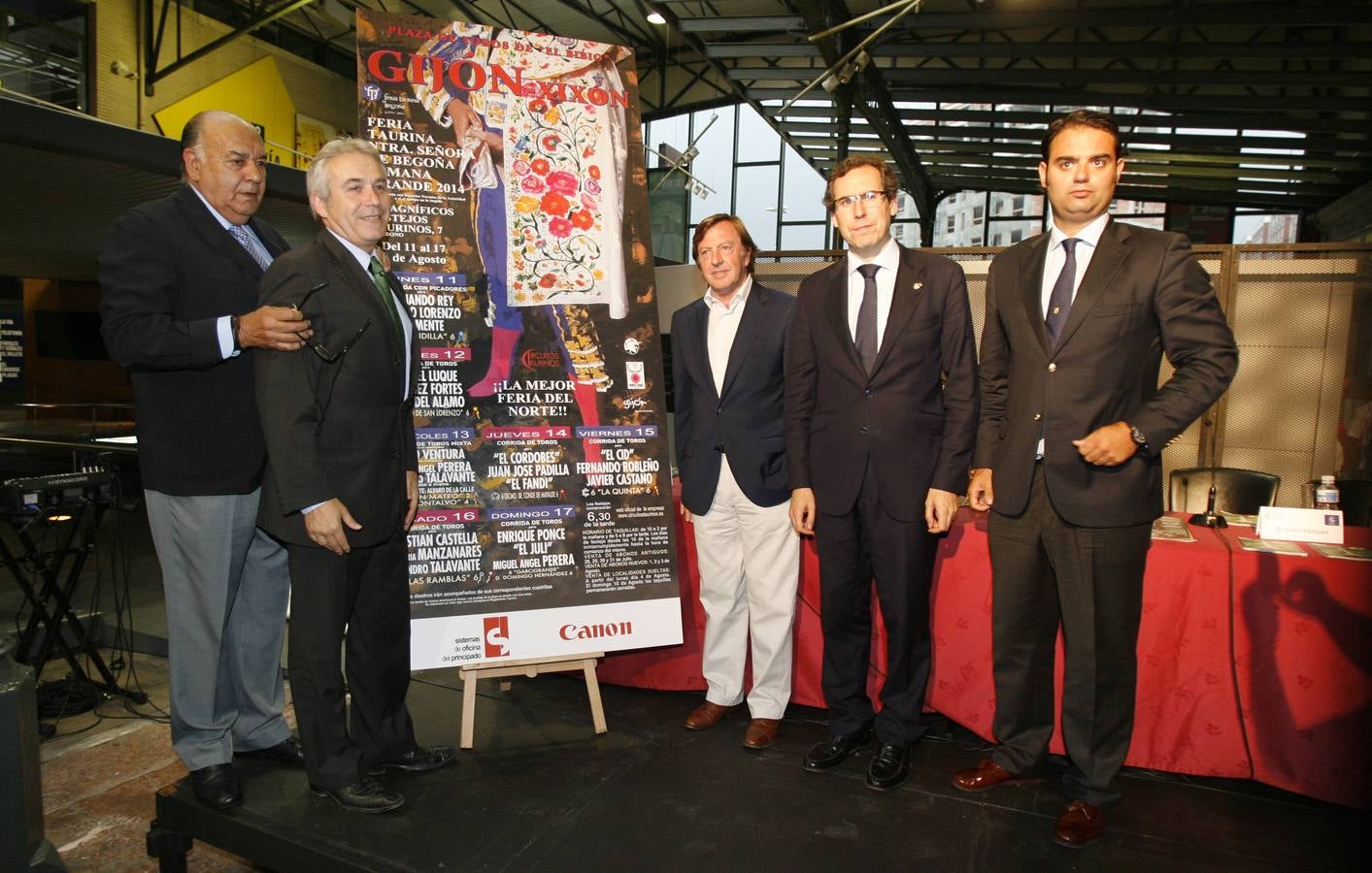 Presentación del cartel de la Feria de Begoña