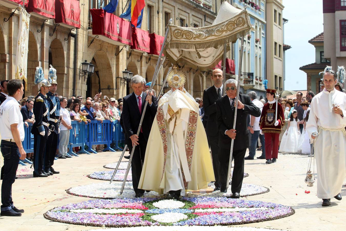 Procesión del Corpus Christi en Oviedo