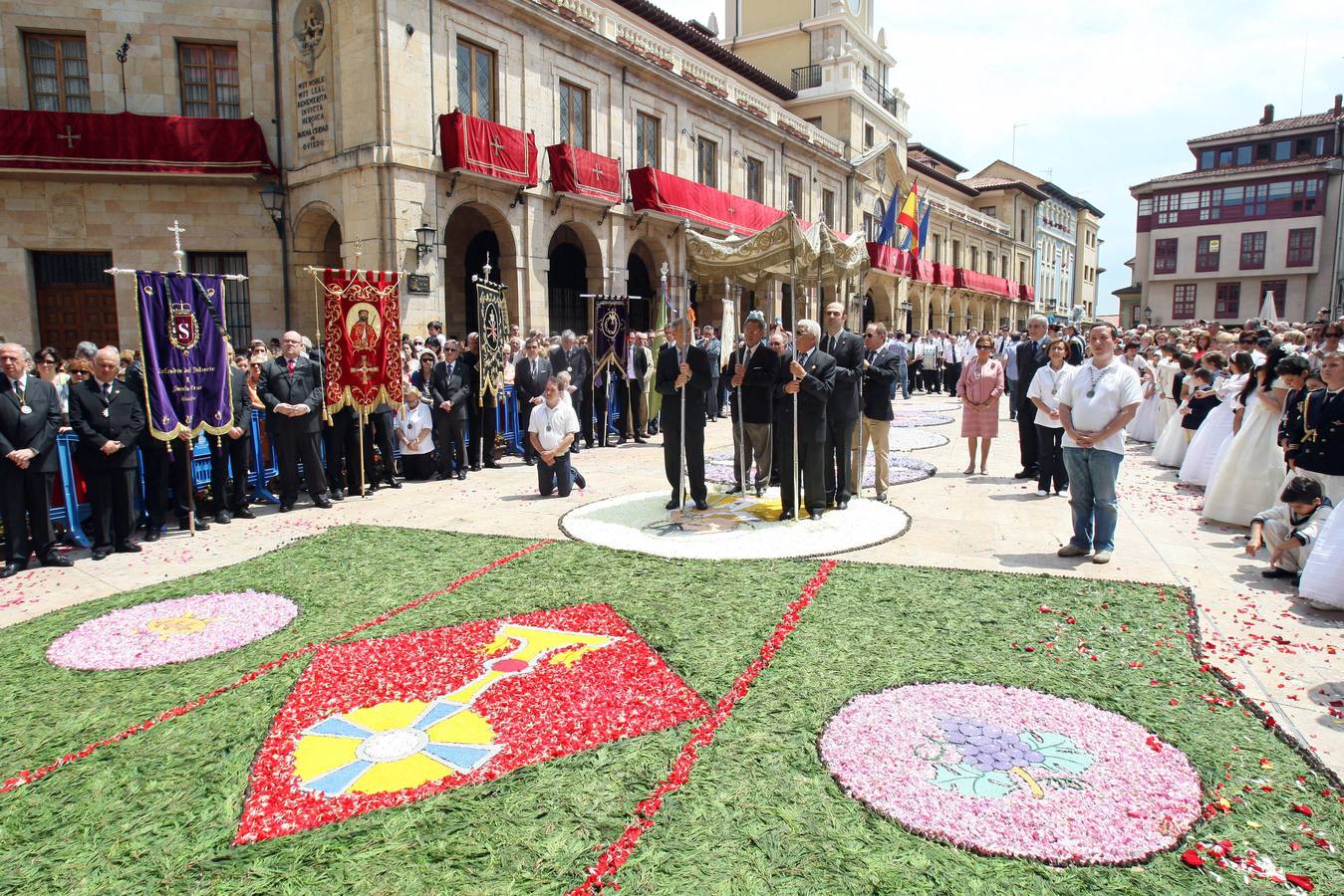 Procesión del Corpus Christi en Oviedo