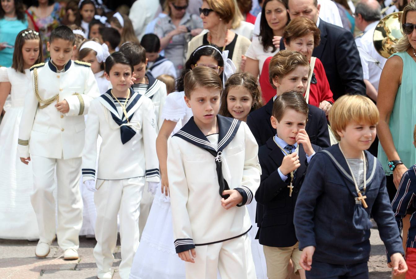 Procesión del Corpus Christi en Oviedo
