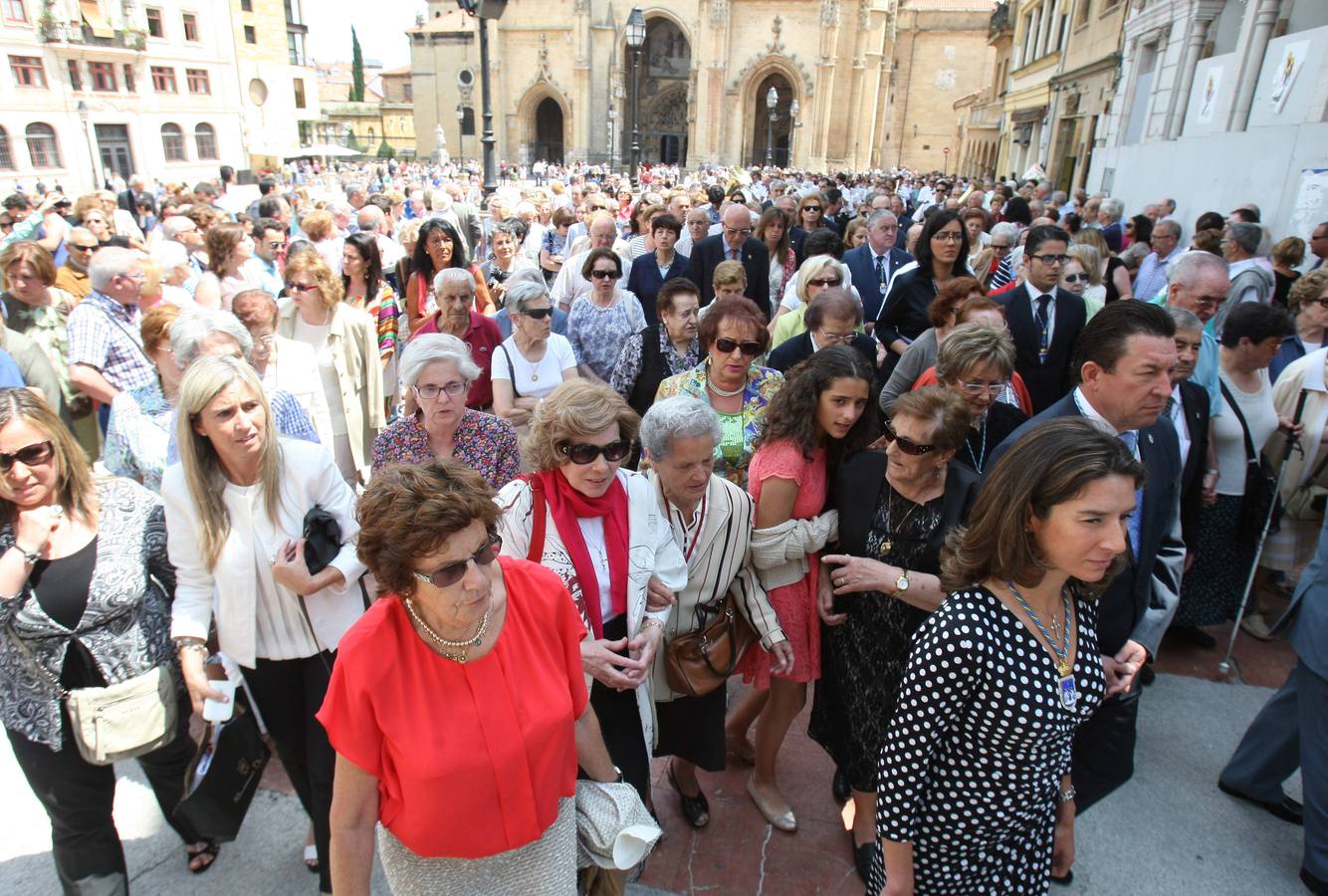 Procesión del Corpus Christi en Oviedo