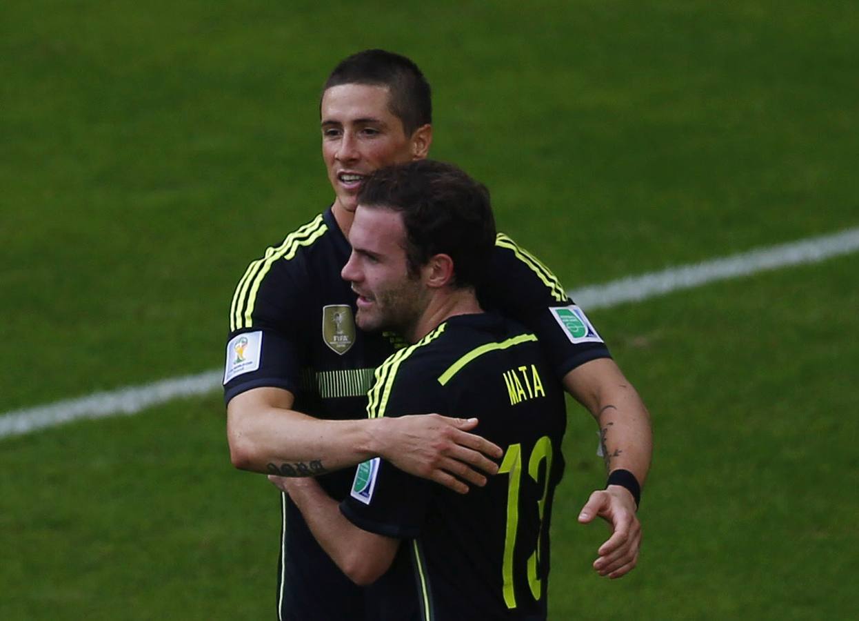 El último partido de los asturianos Villa, Mata y Cazorla en el Mundial de Brasil