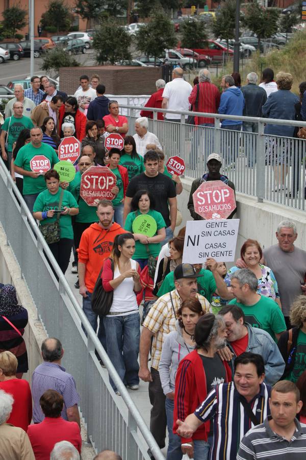 Manifestación de los vecinos de El Nodo