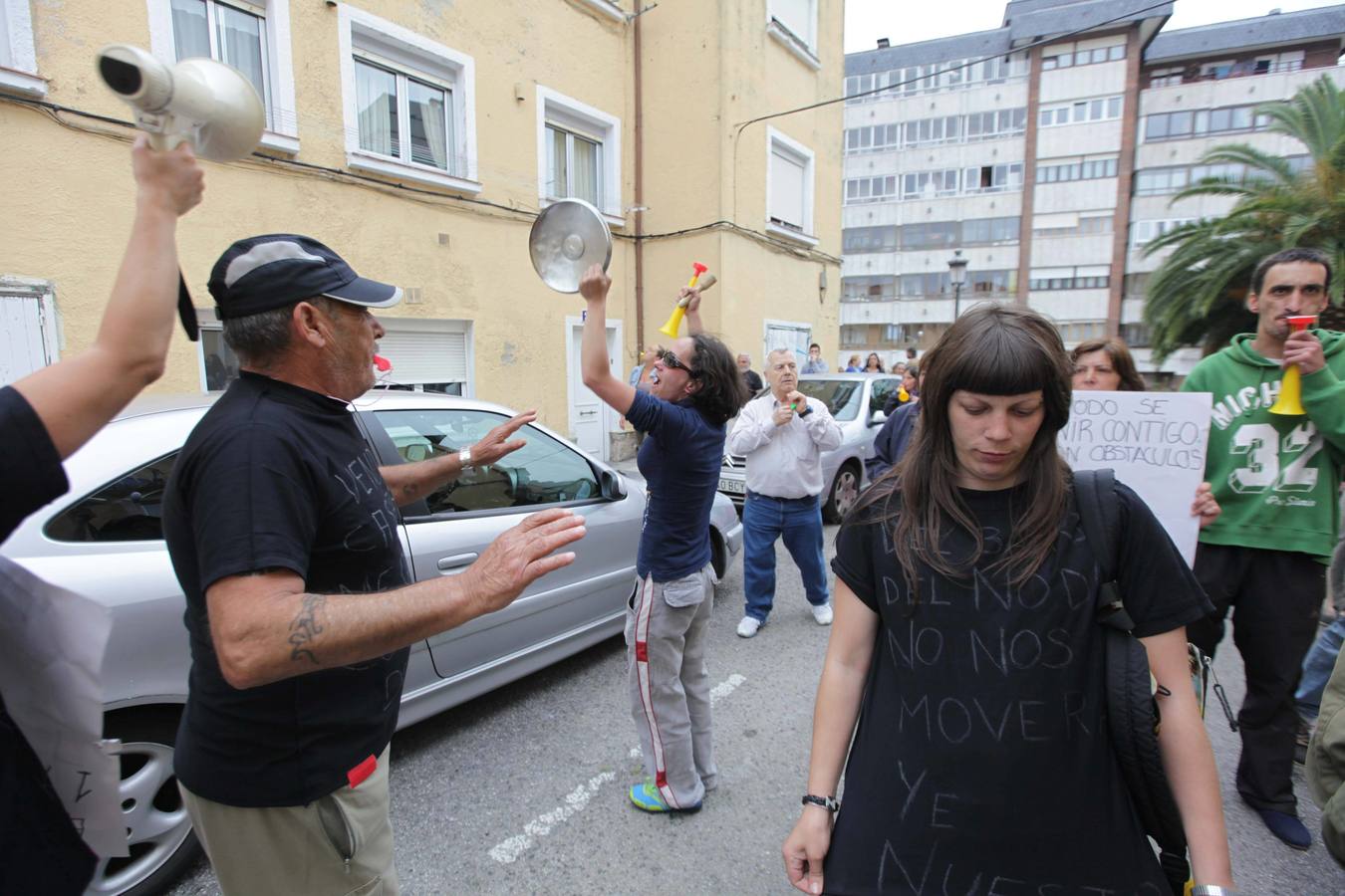 Manifestación de los vecinos de El Nodo