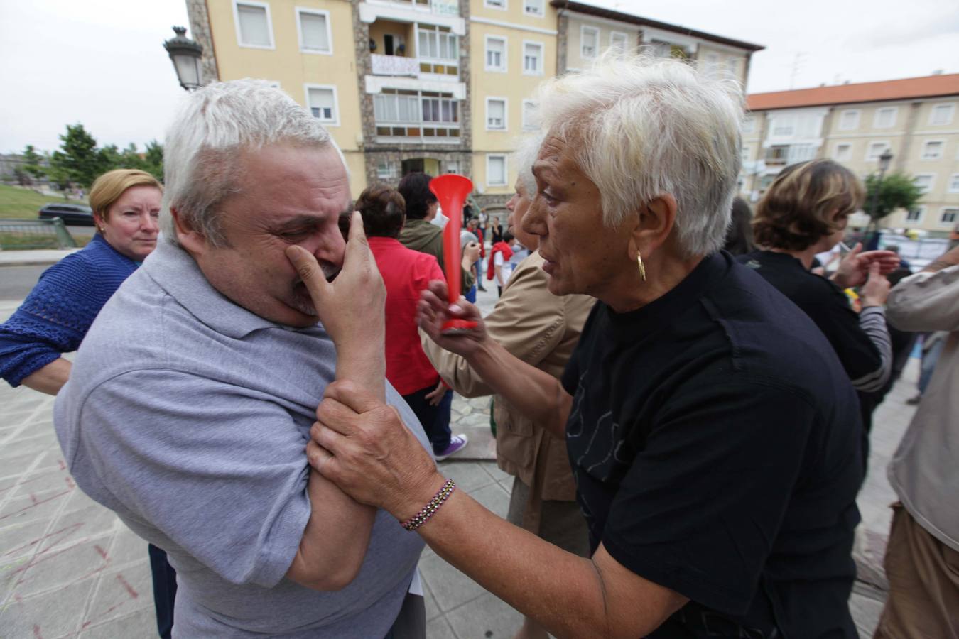 Manifestación de los vecinos de El Nodo