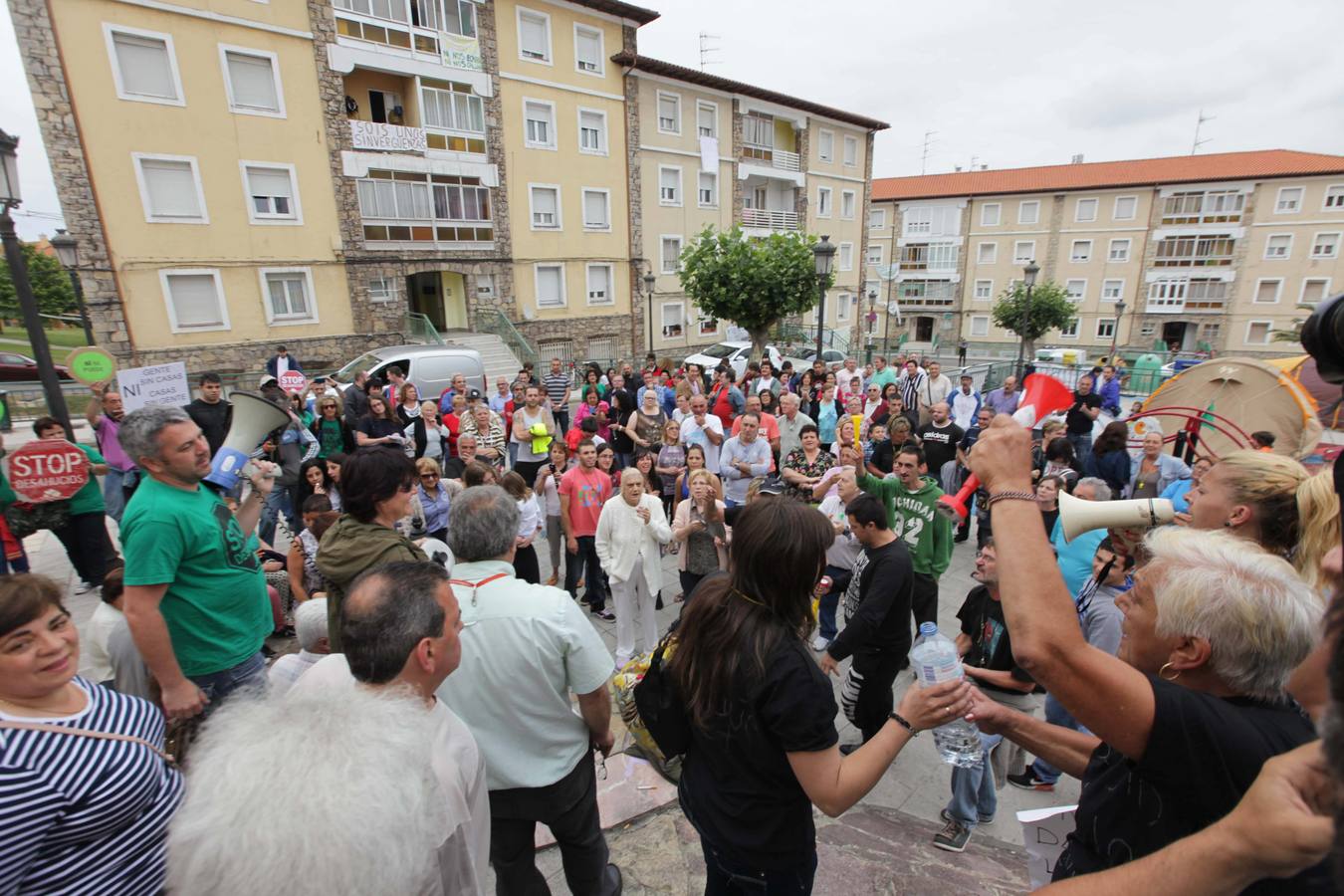 Manifestación de los vecinos de El Nodo