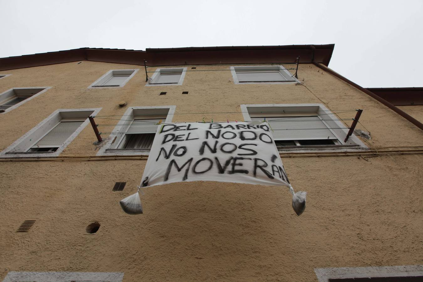 Manifestación de los vecinos de El Nodo