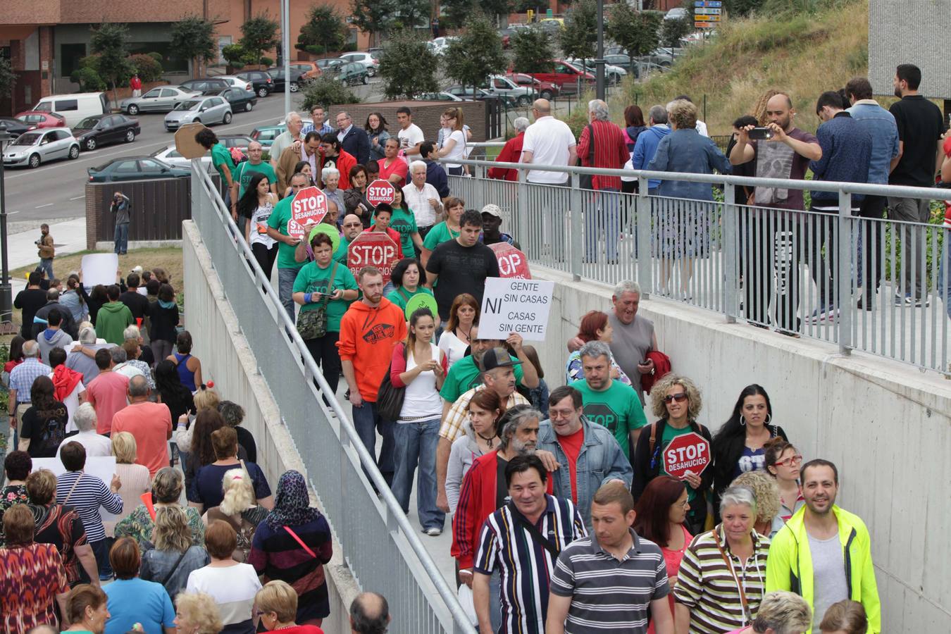 Manifestación de los vecinos de El Nodo