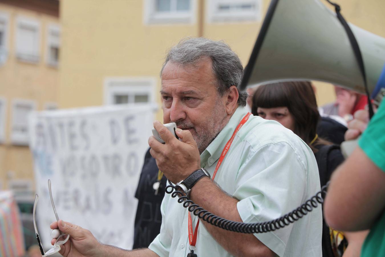 Manifestación de los vecinos de El Nodo