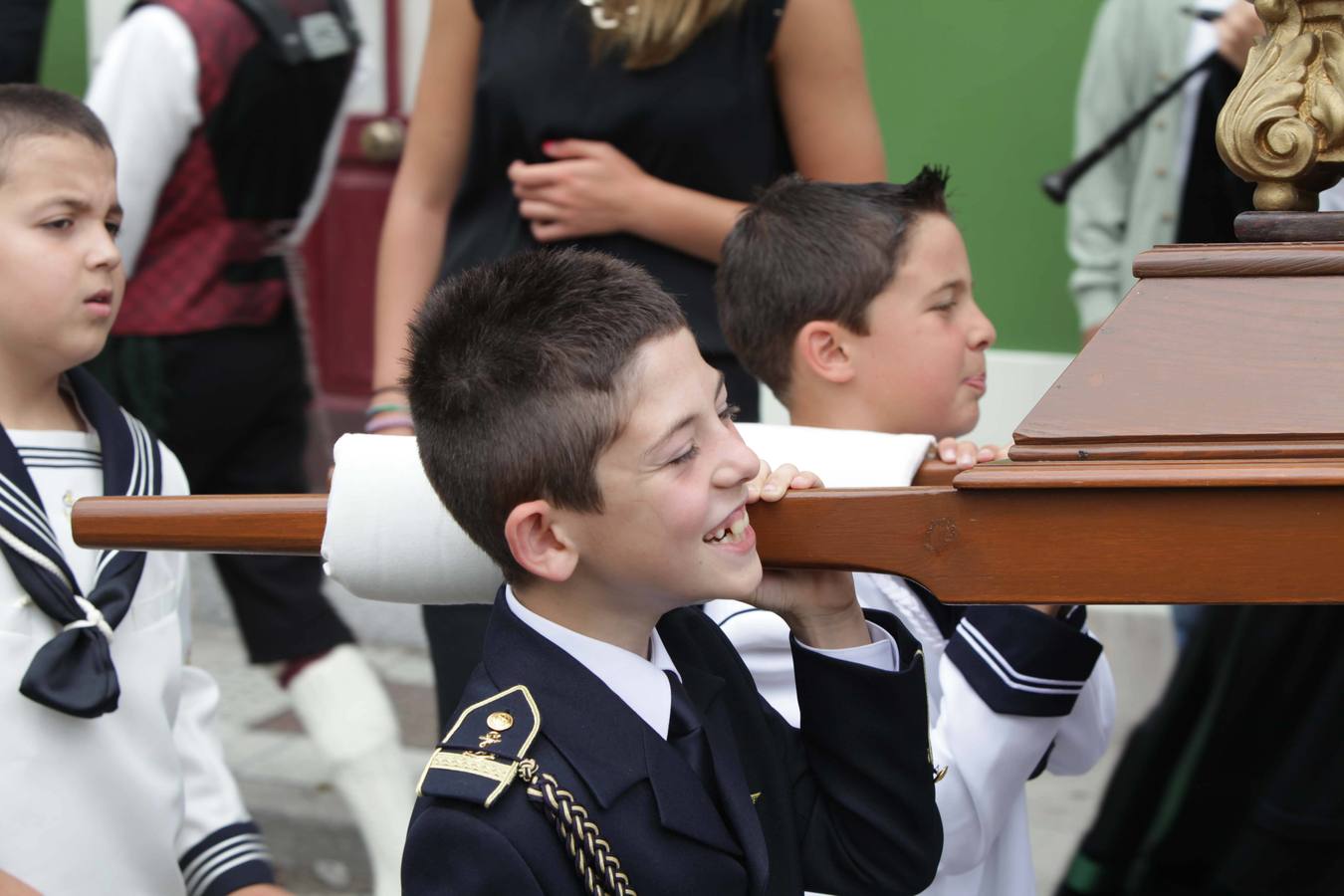 Procesión marinera en San Juan de la Arena