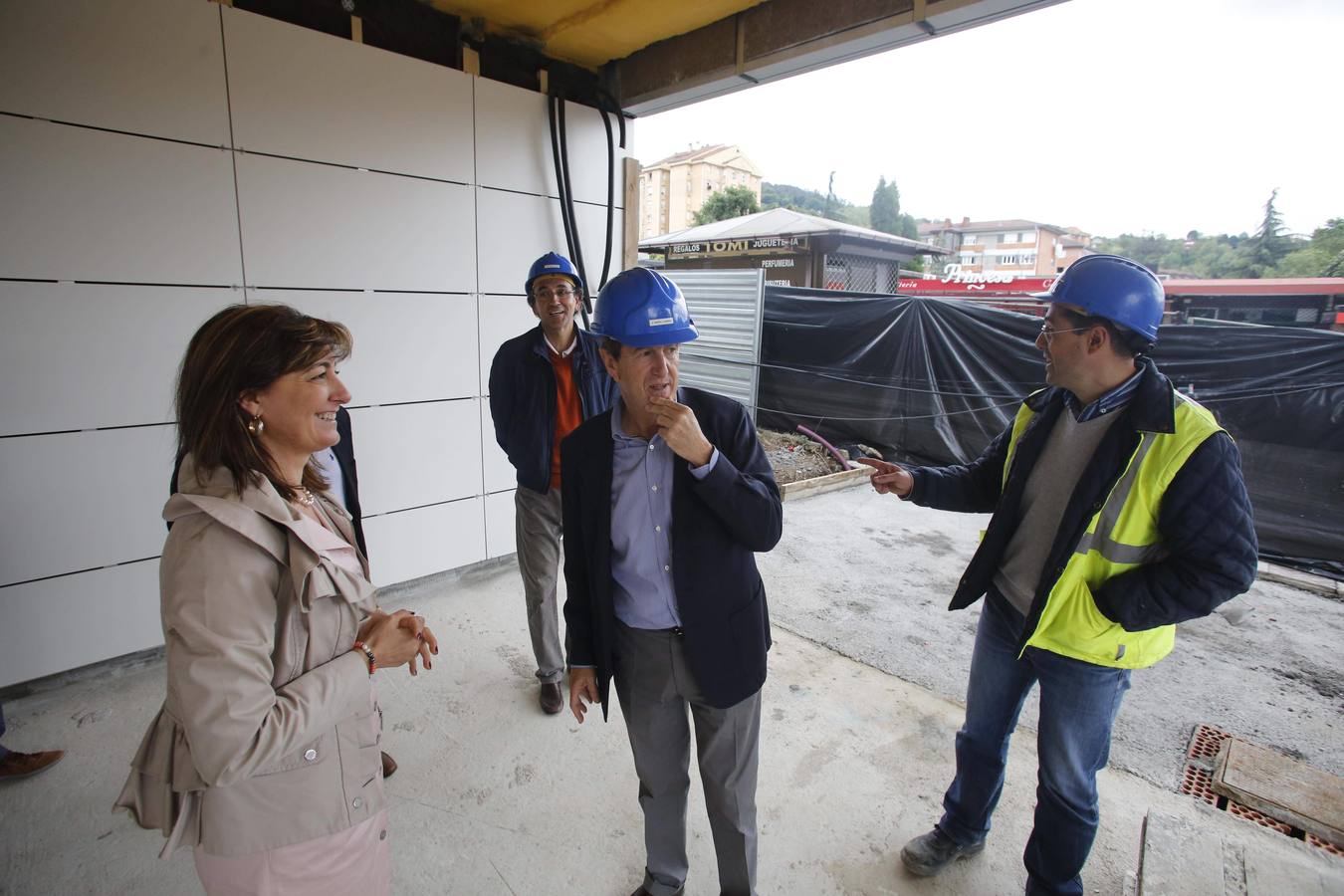 Visita de la consejera de Bienestar Social al Centro Polivalente de Recursos de Riaño