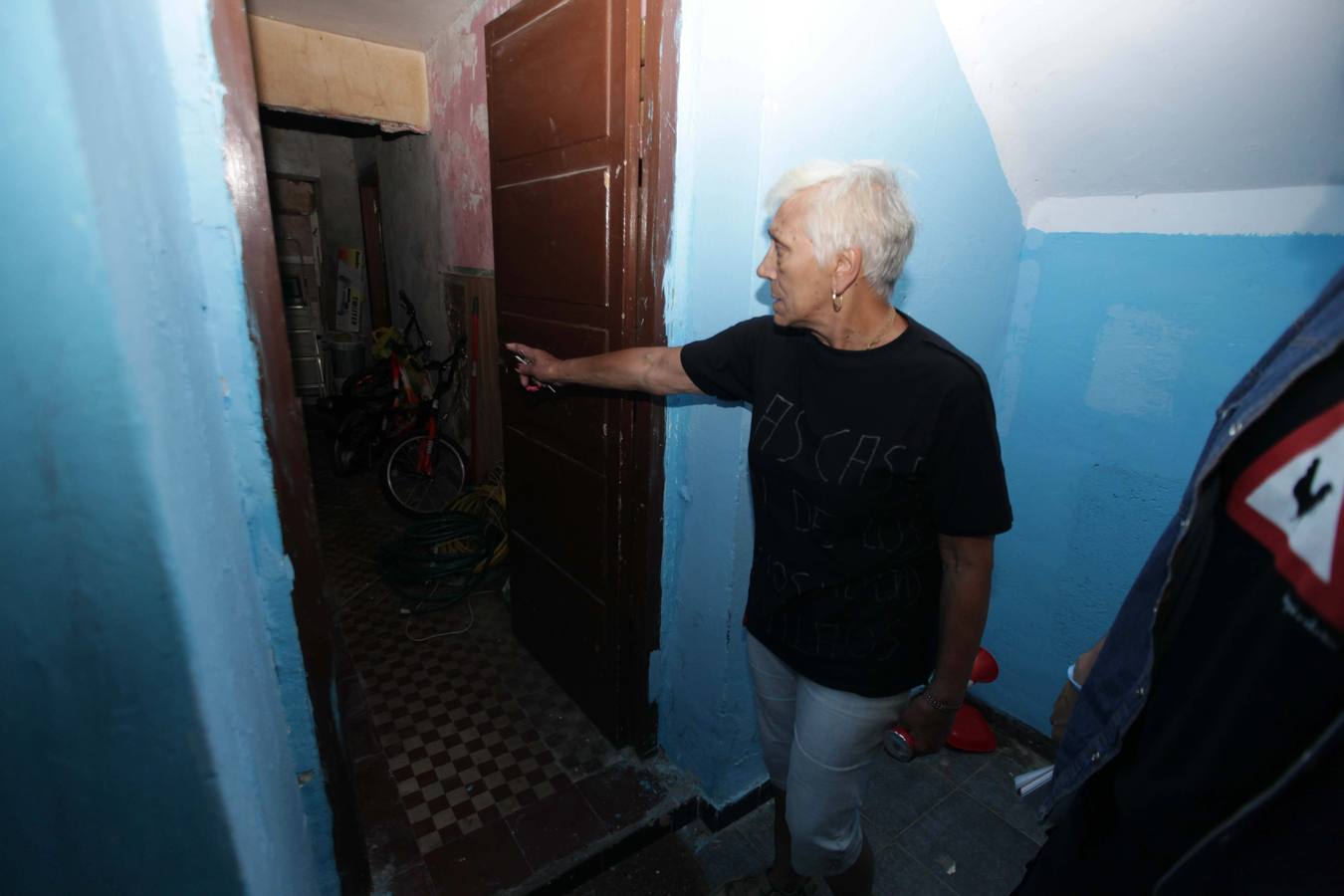 Los vecinos de El Nodo, contra los desahucios