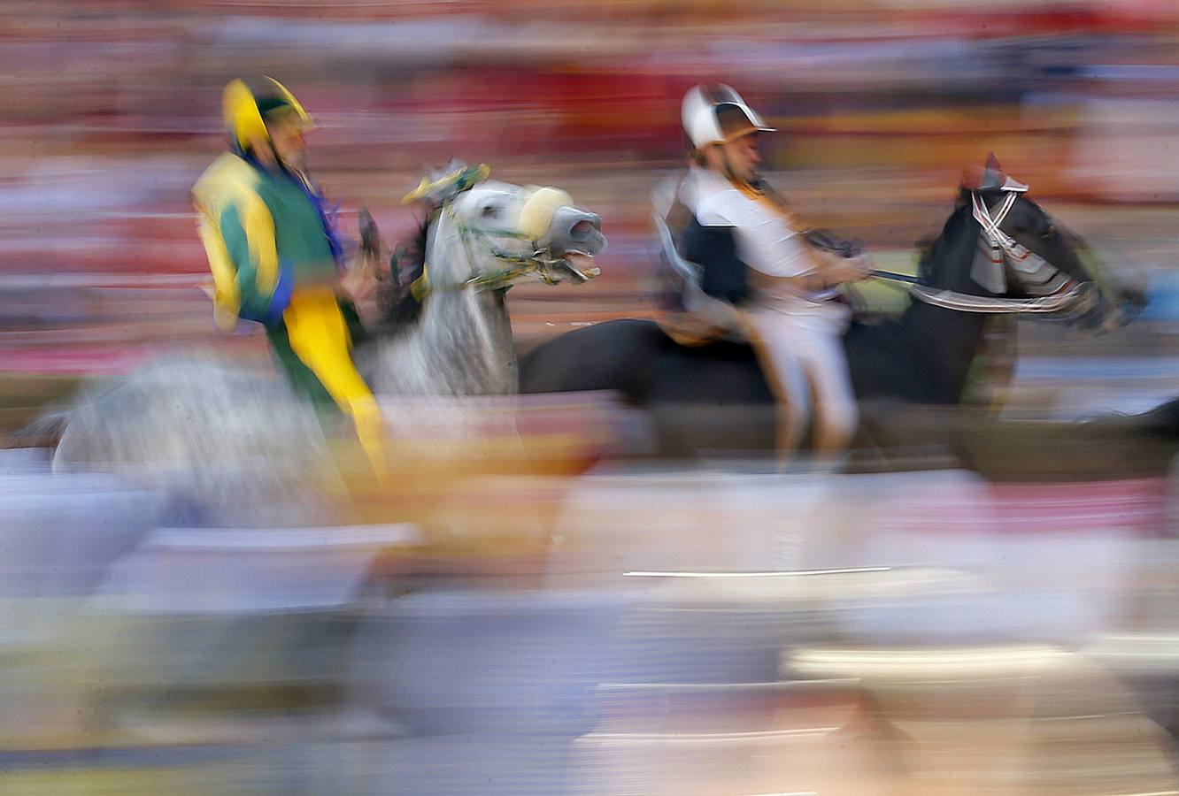 Palio de Siena, una carrera antigua, famosa y peligrosa