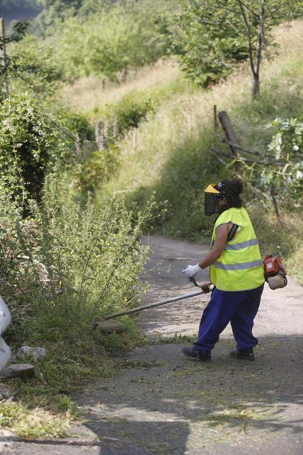 Presos con un trabajo