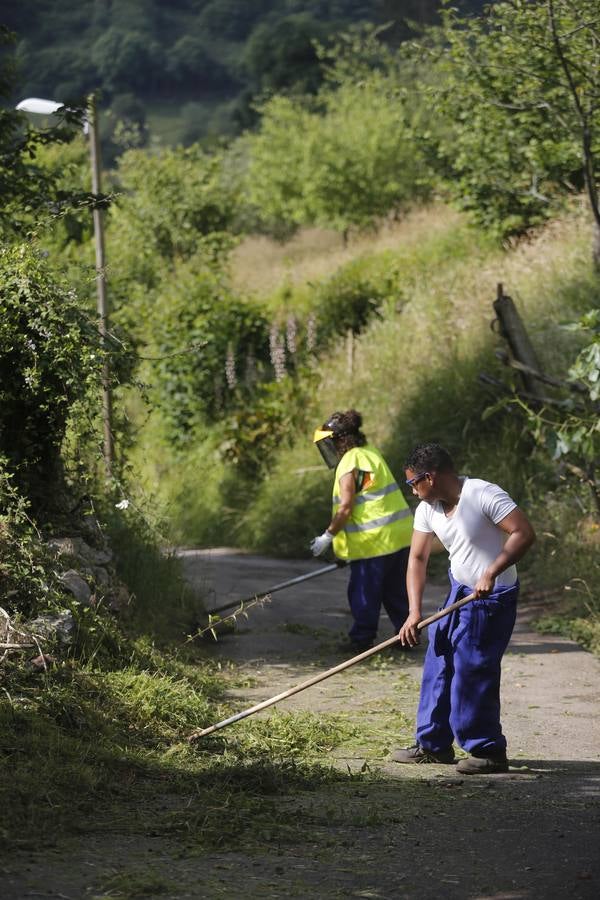 Presos con un trabajo